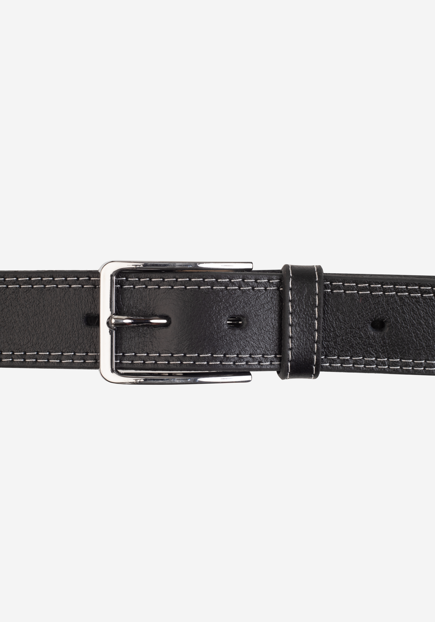 Black Genuine Leather Belt