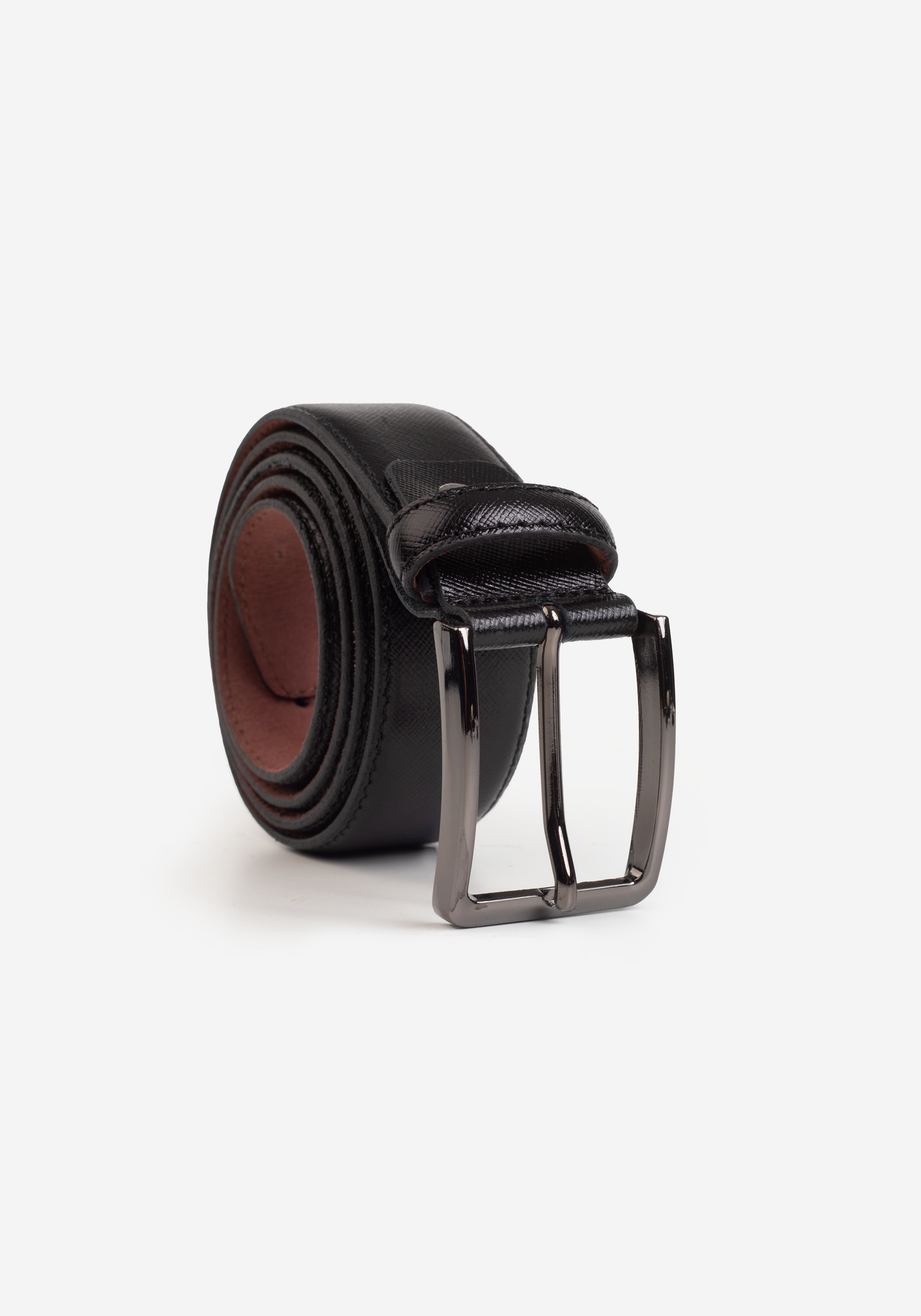 Black Genuine Leather Belt