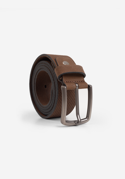 Light Brown Genuine Leather Belt