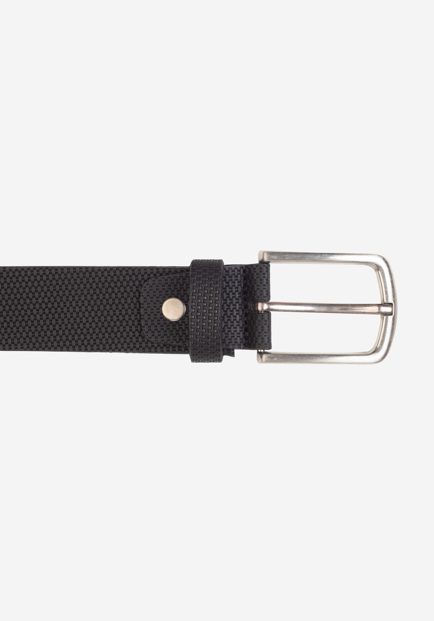 Black Genuine Leather Belt