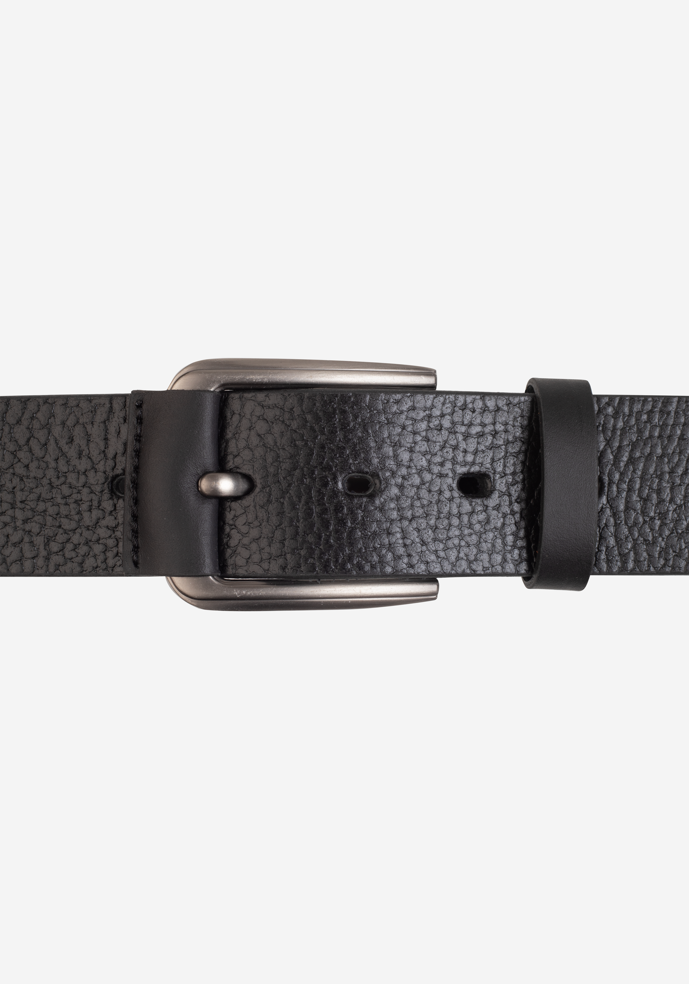 Black Genuine Leather Belt