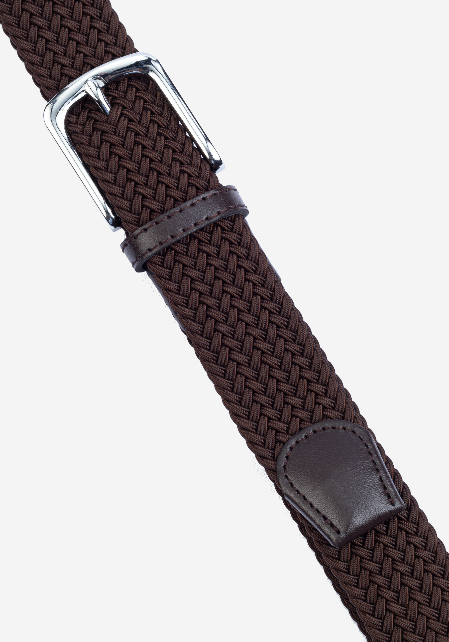 Truffle Brown Braided Belt