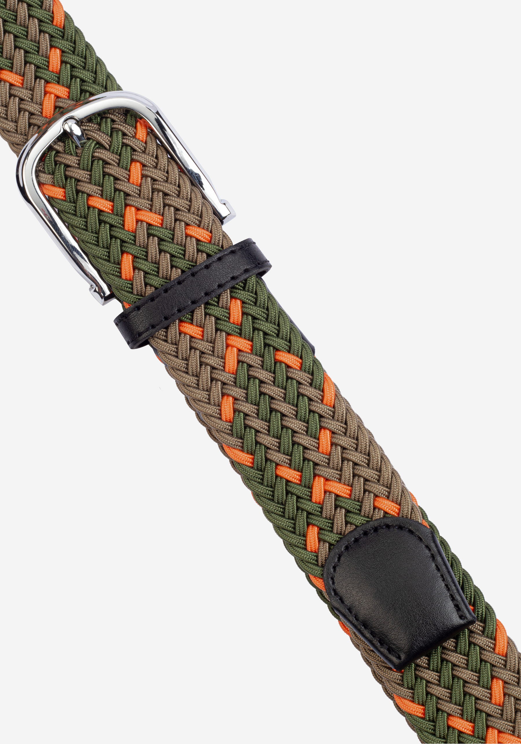 Canyon Olive Braided Belt