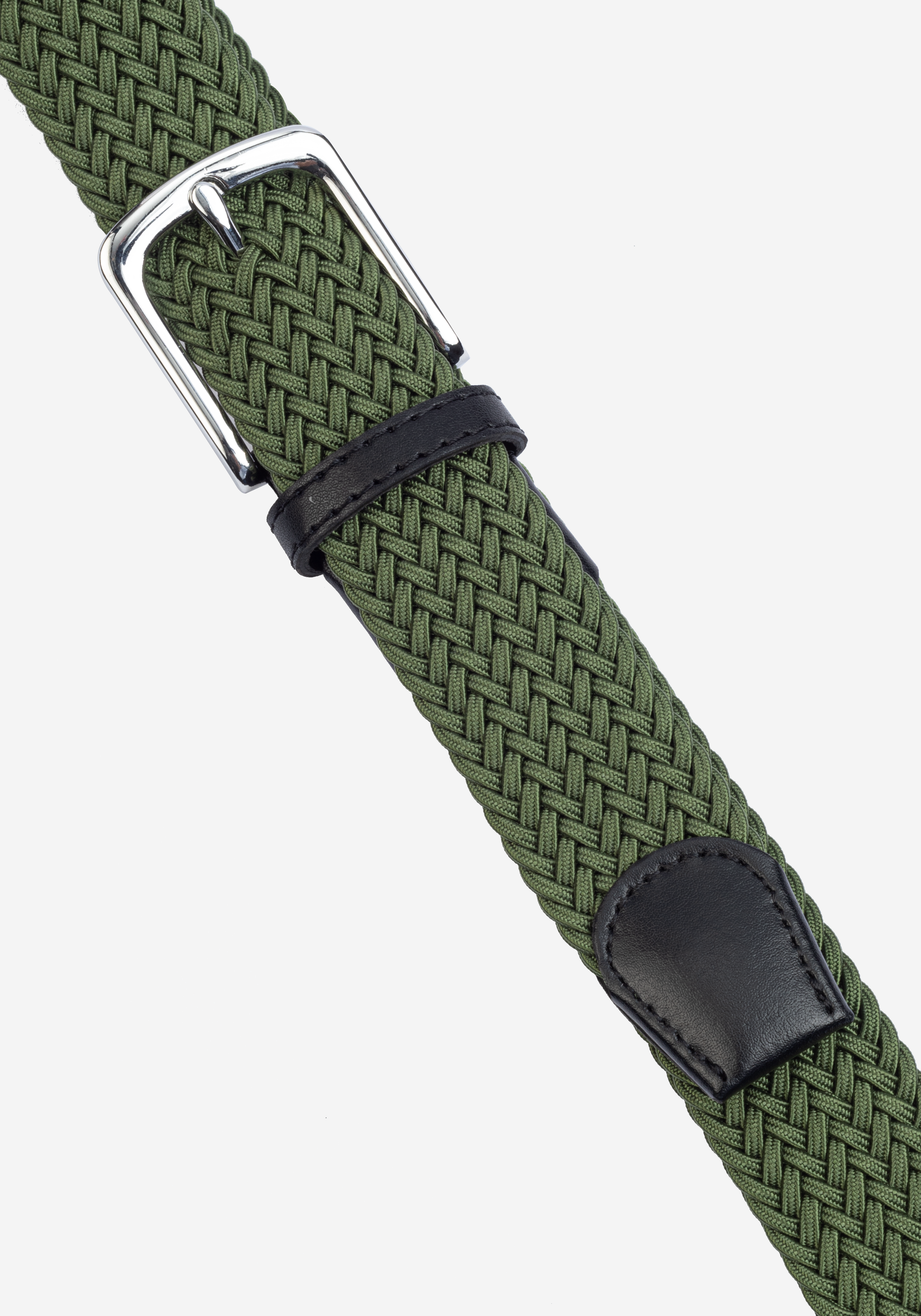 Forest Green Braided Belt