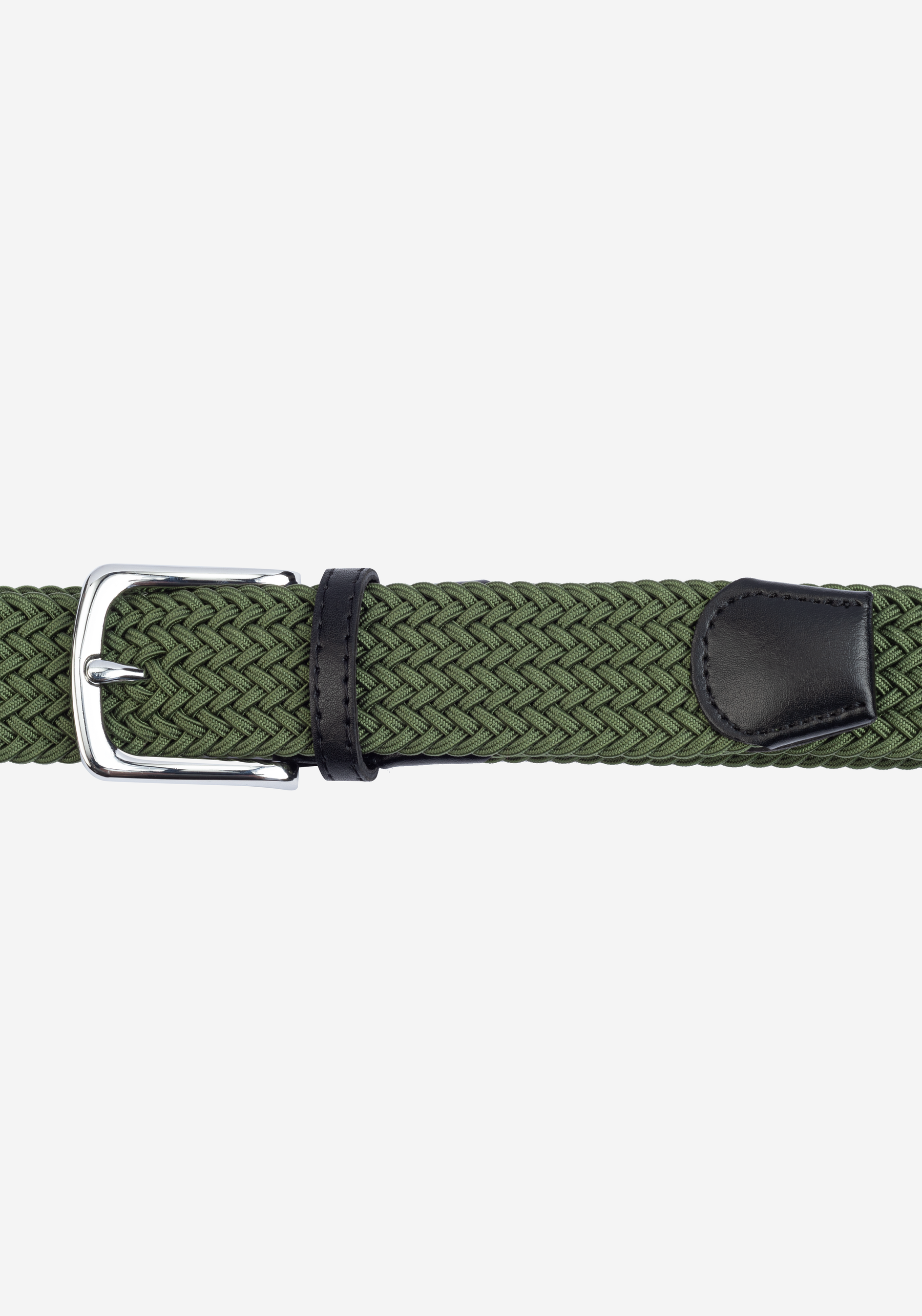 Forest Green Braided Belt