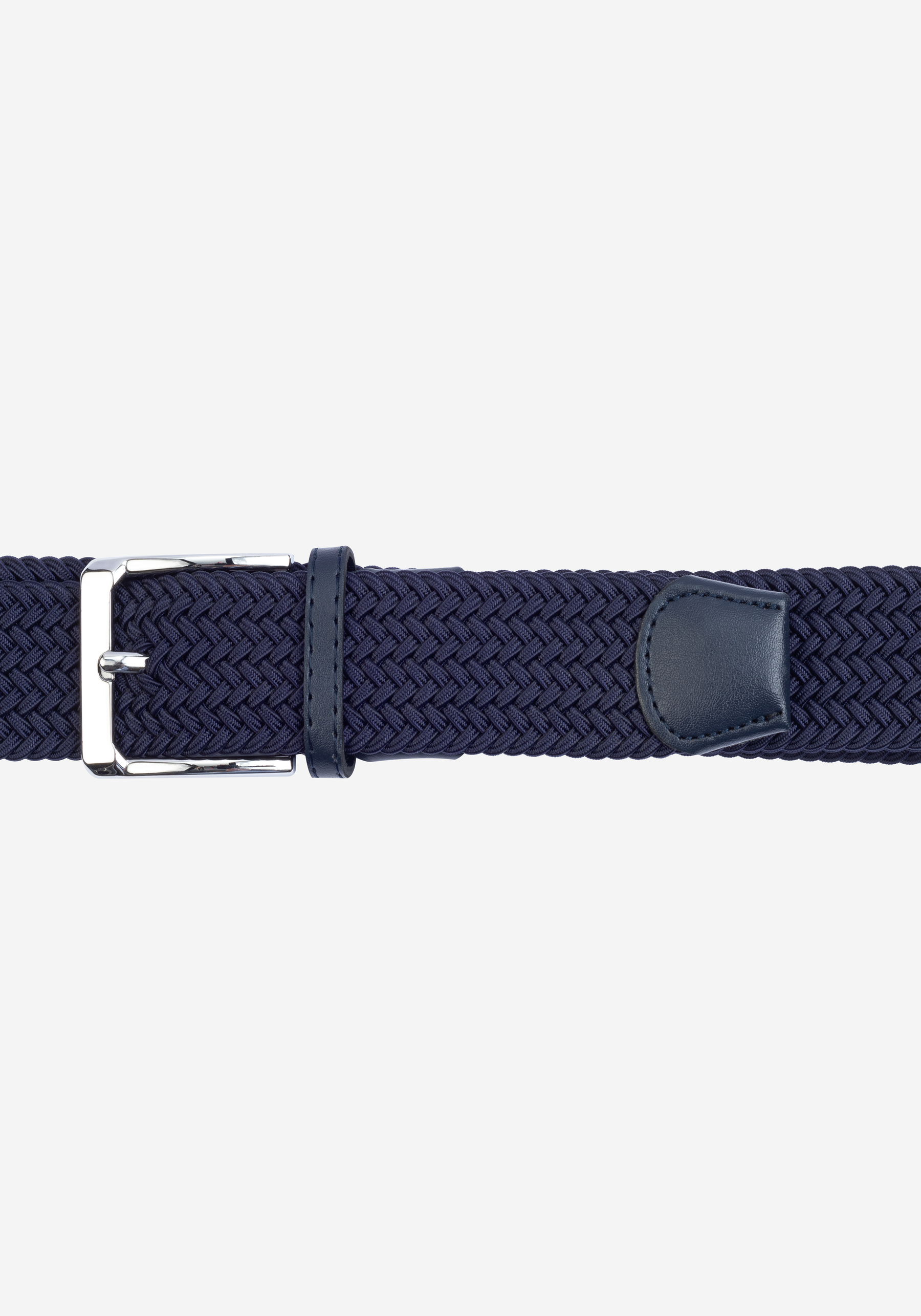 Slate Navy Braided Belt