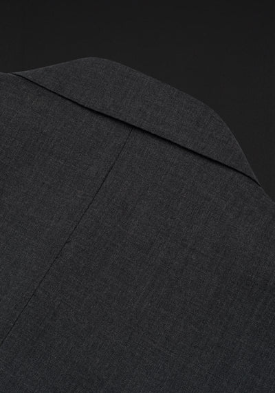 Concrete Grey Semi-Italian Handmade 130S Cool Wool Suit