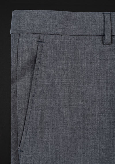 Mist Grey Semi-Italian Handmade 130S Cool Wool Suit