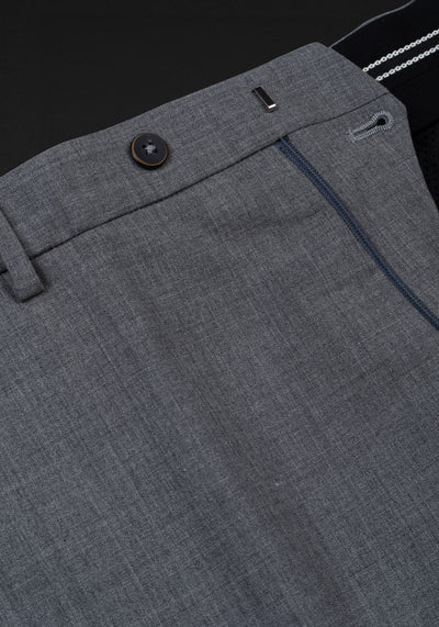 Mist Grey Semi-Italian Handmade 130S Cool Wool Suit