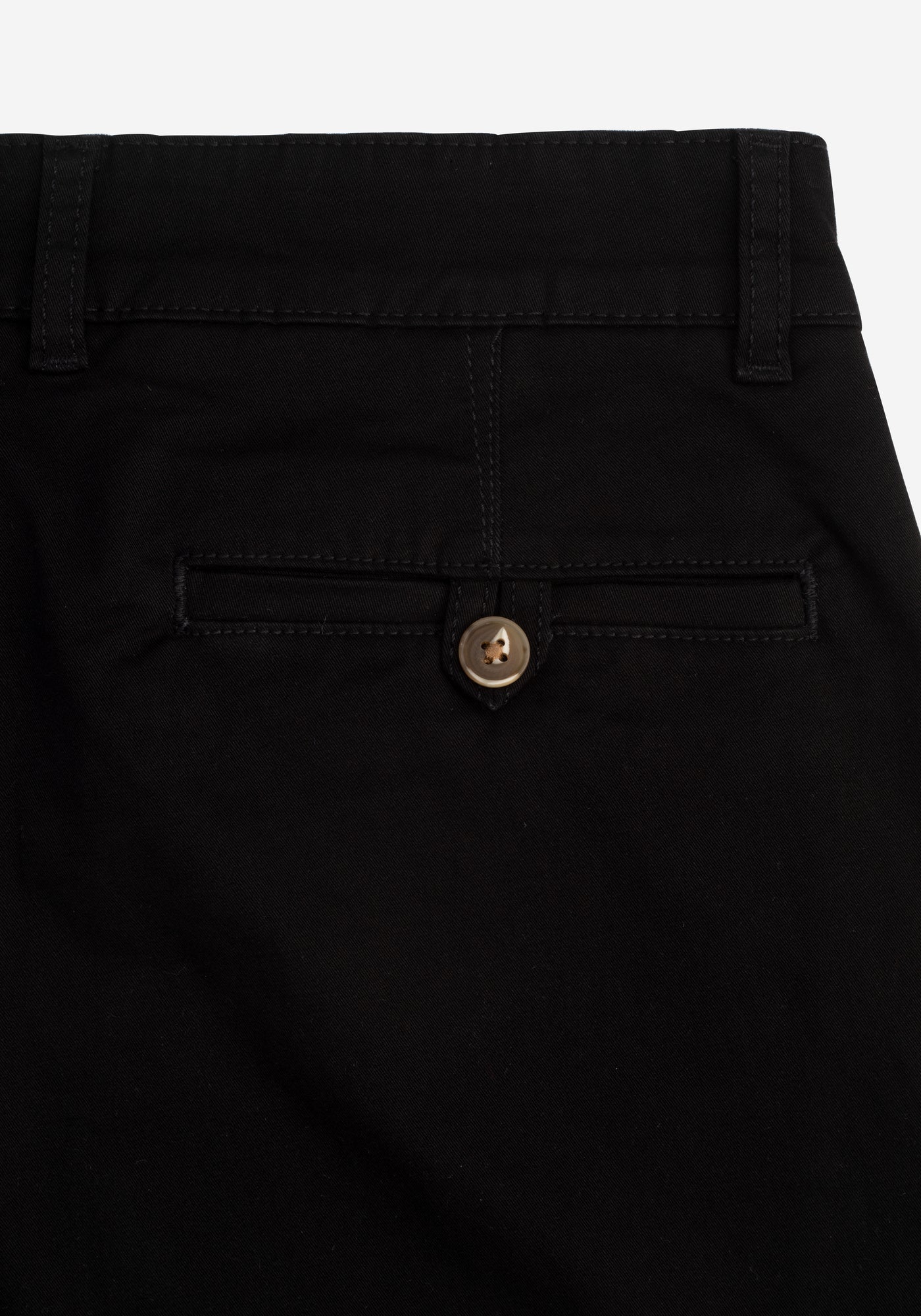 Pitch Black Gabardine