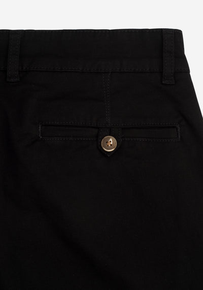 Pitch Black Gabardine
