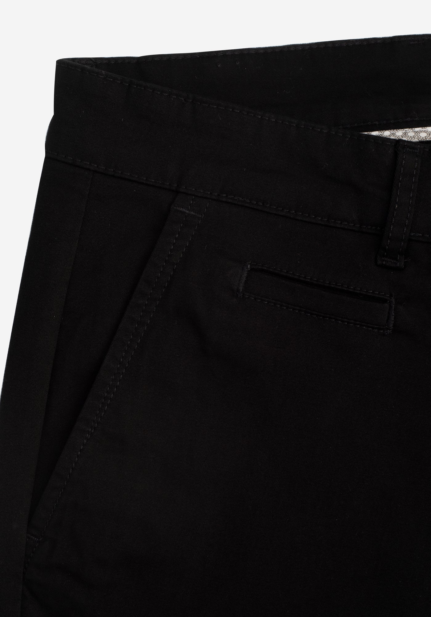 Pitch Black Gabardine