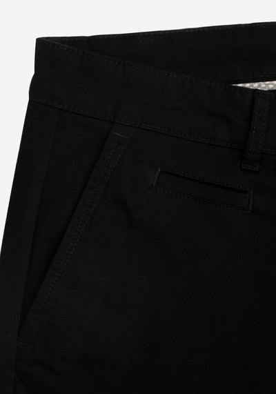 Pitch Black Gabardine