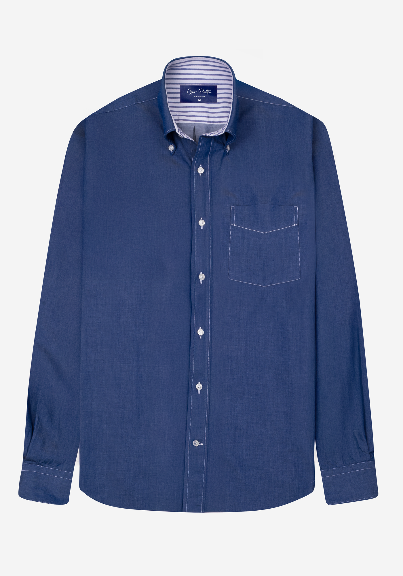 Admiral Blue Twill Shirt