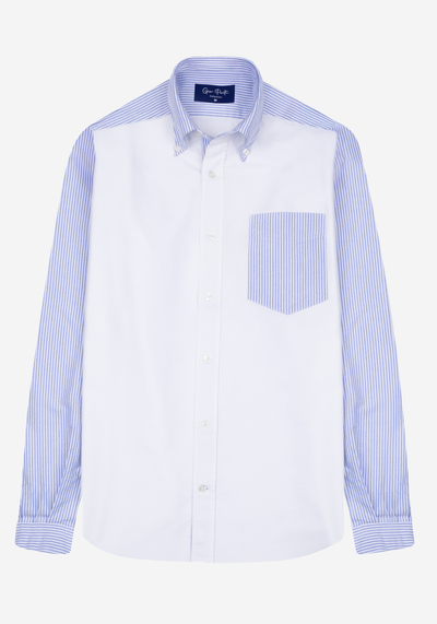 Atlantic White Oxford Shirt