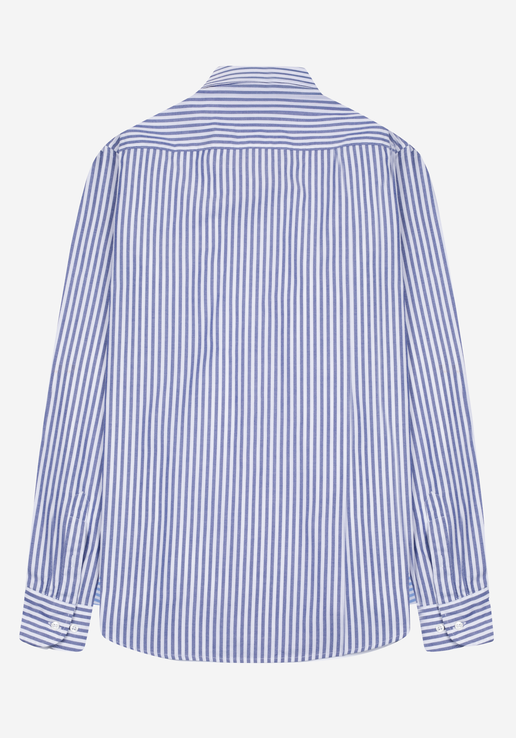 Indigo Blue Stripe Oxford Shirt