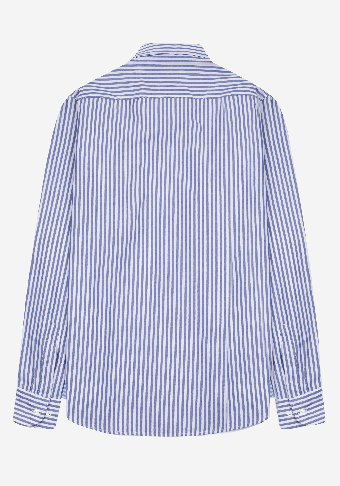 Indigo Blue Stripe Oxford Shirt