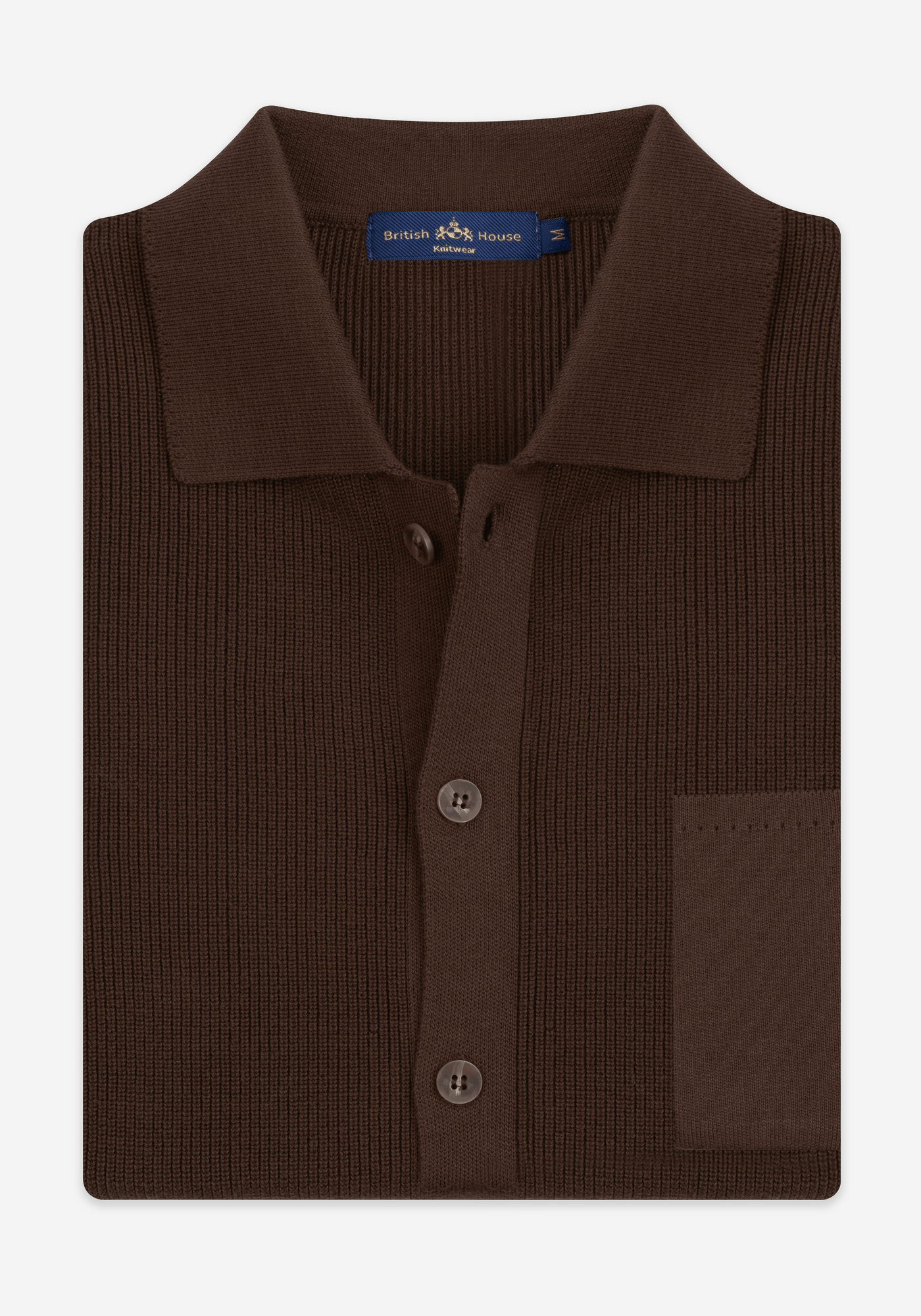 Espresso Brown Heavy Knitted Cardigan