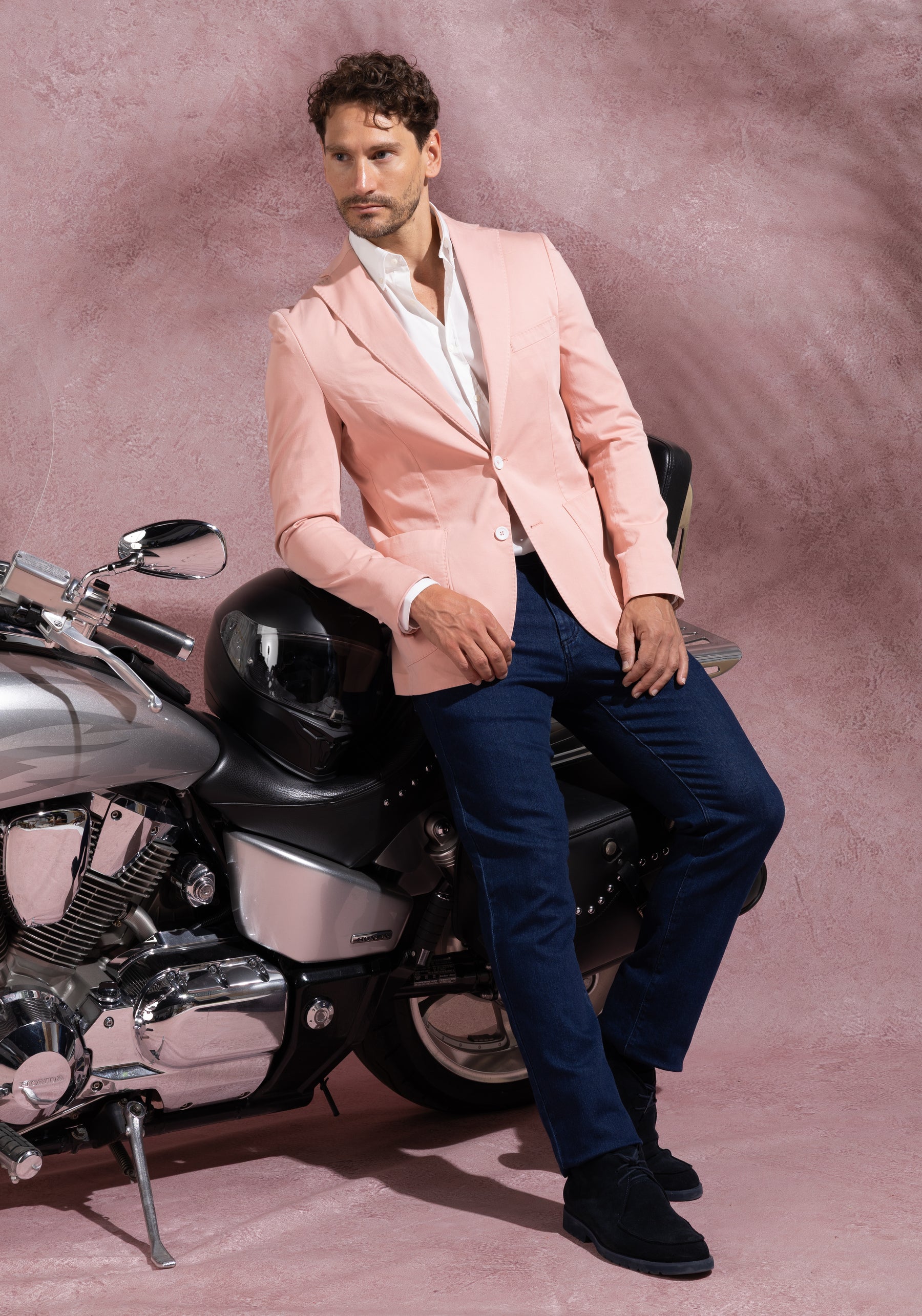 Pearl Pink Amalfi Blazer
