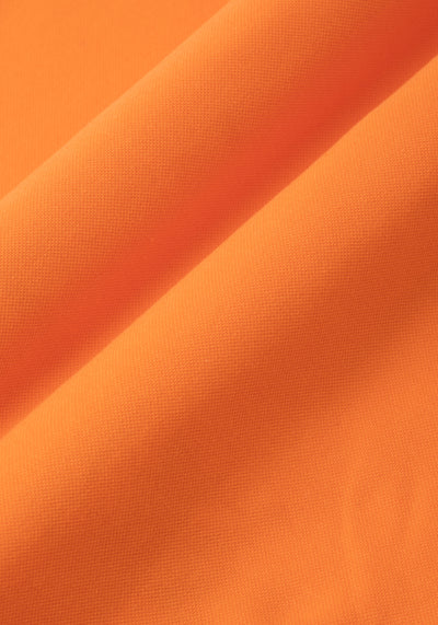 Royal Orange Cotton Polo Shirt