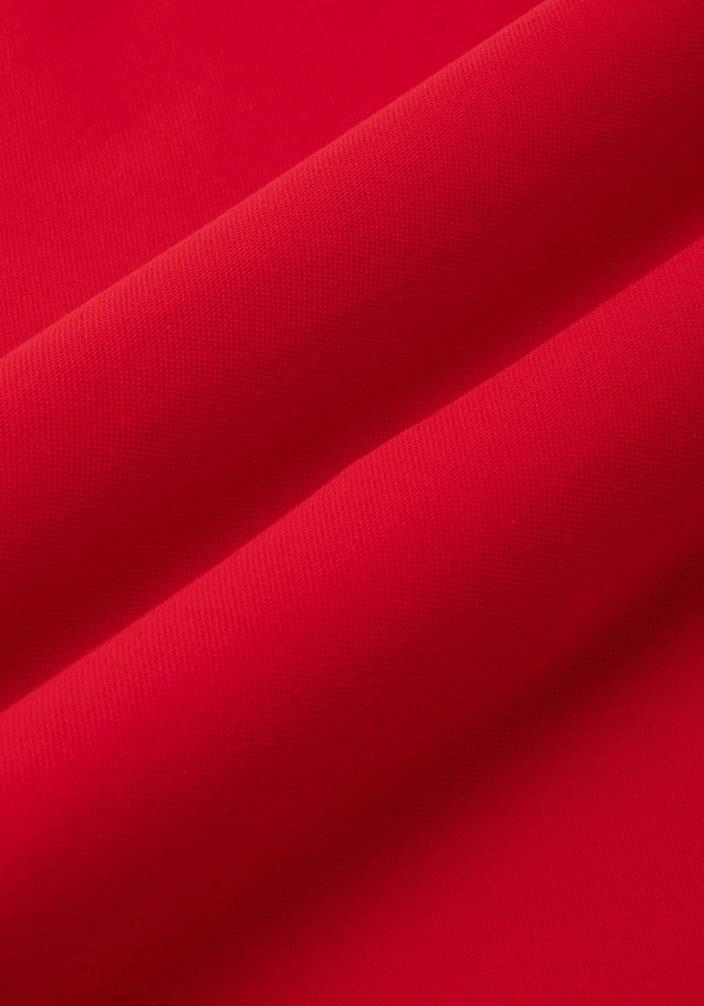 Lava Red Cotton Polo Shirt