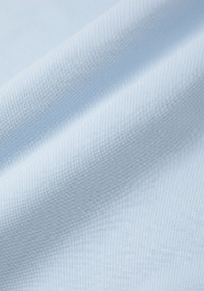 Light Powdered Blue Cotton Polo Shirt