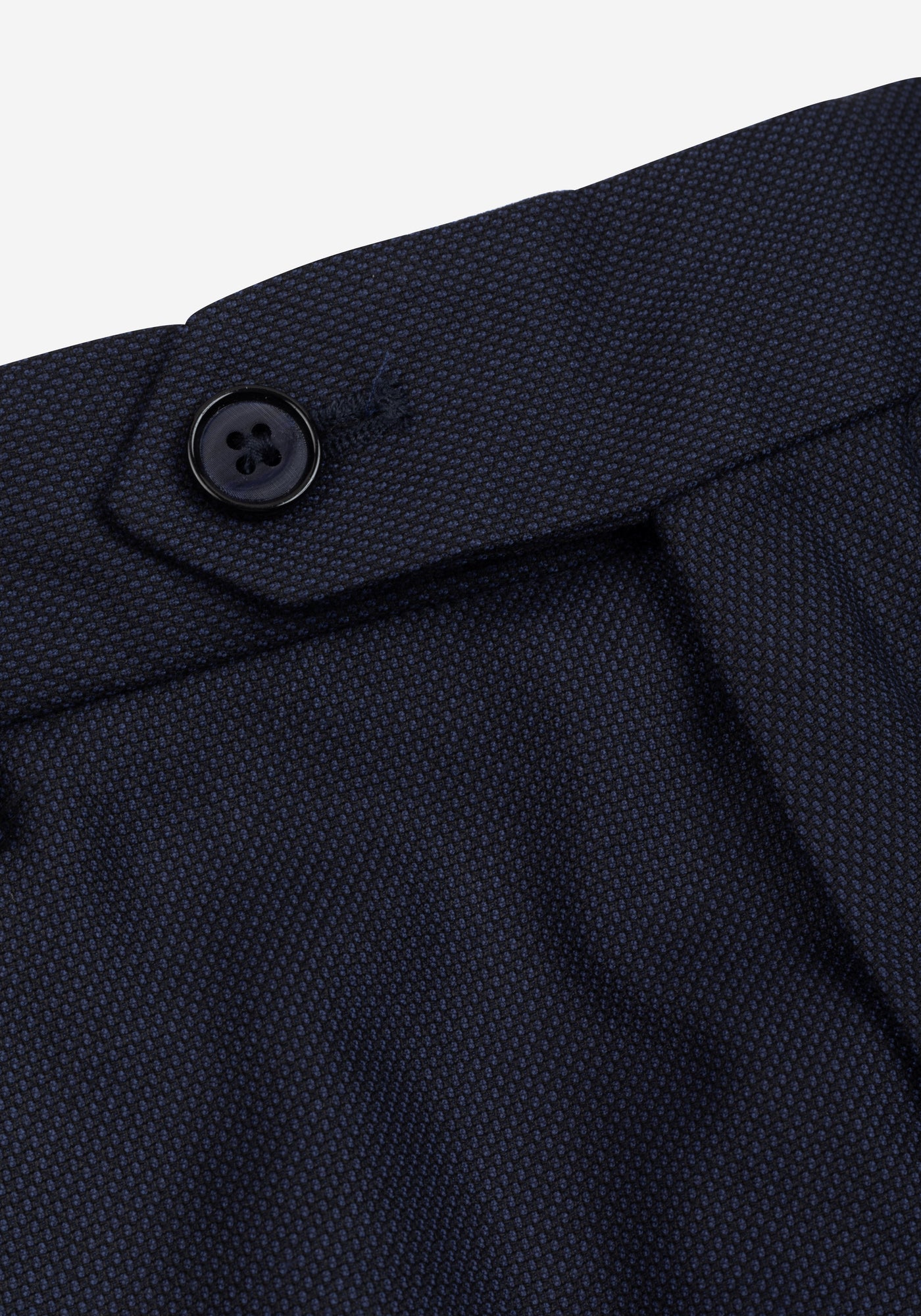 Steel Navy Dotted Suit
