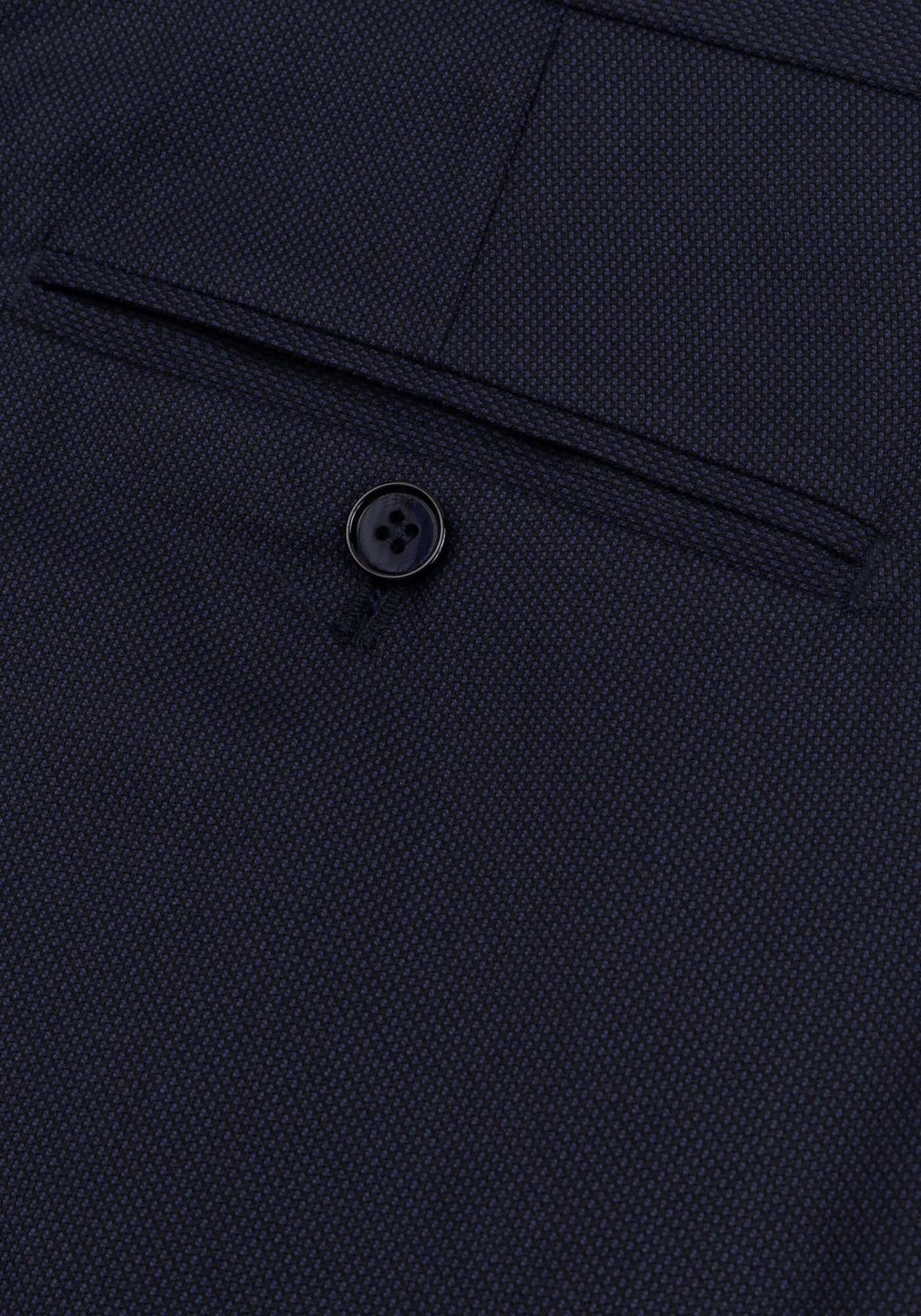 Steel Navy Dotted Suit
