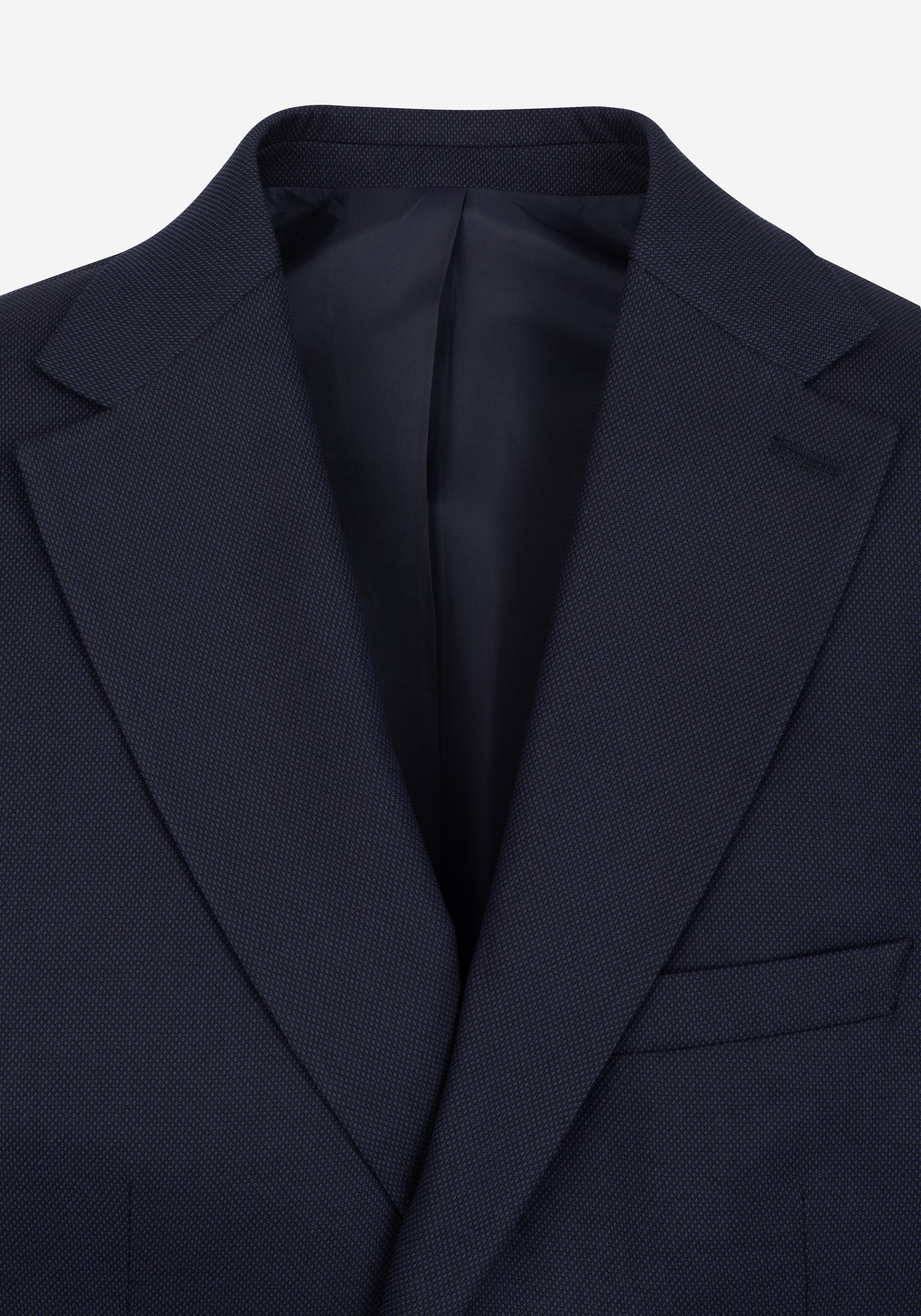 Steel Navy Dotted Suit