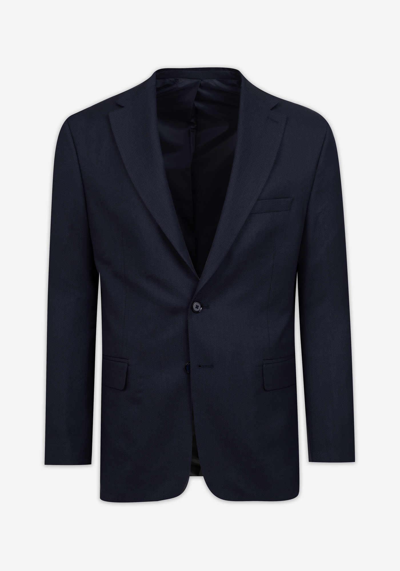 Steel Navy Dotted Suit