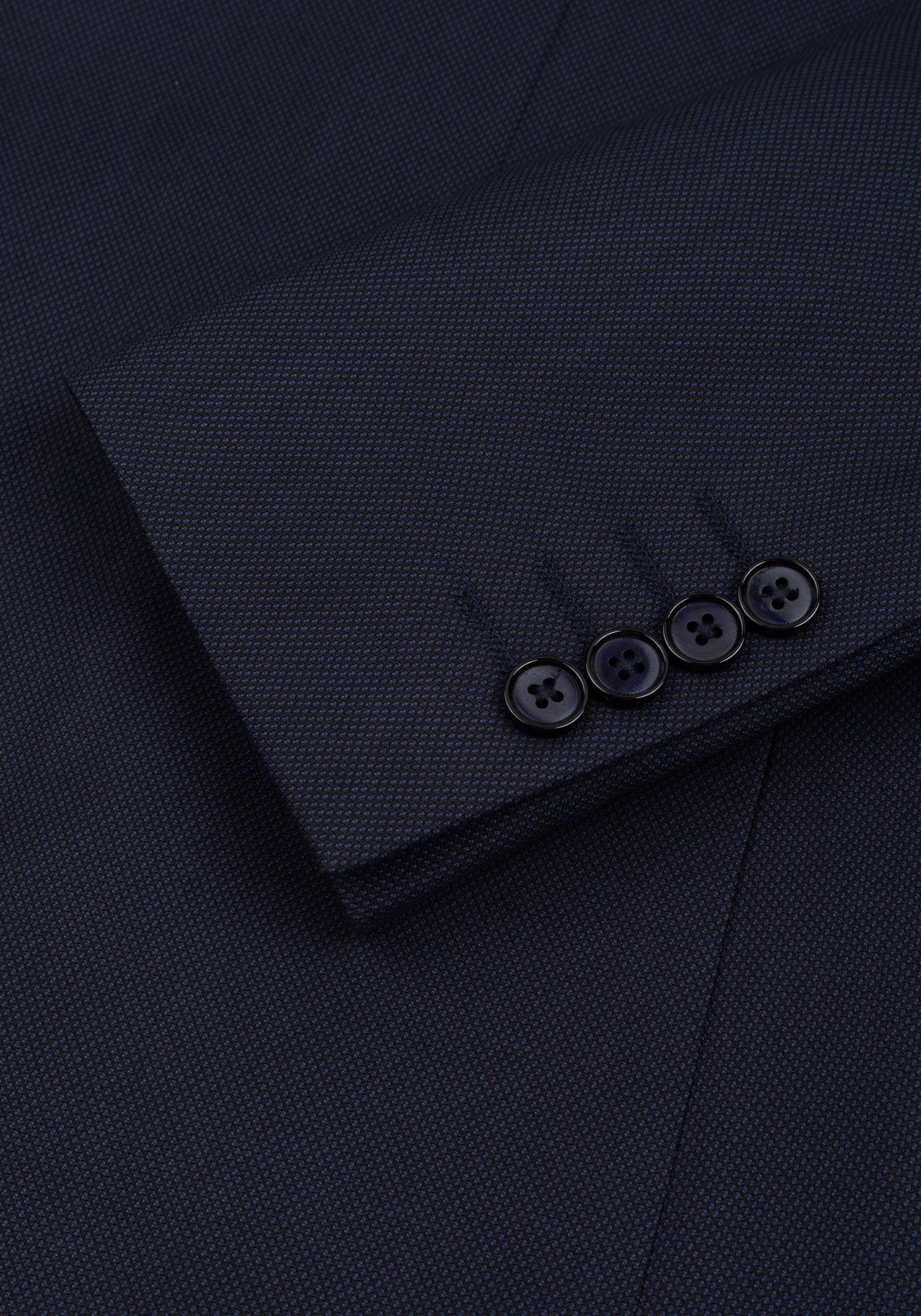 Steel Navy Dotted Suit