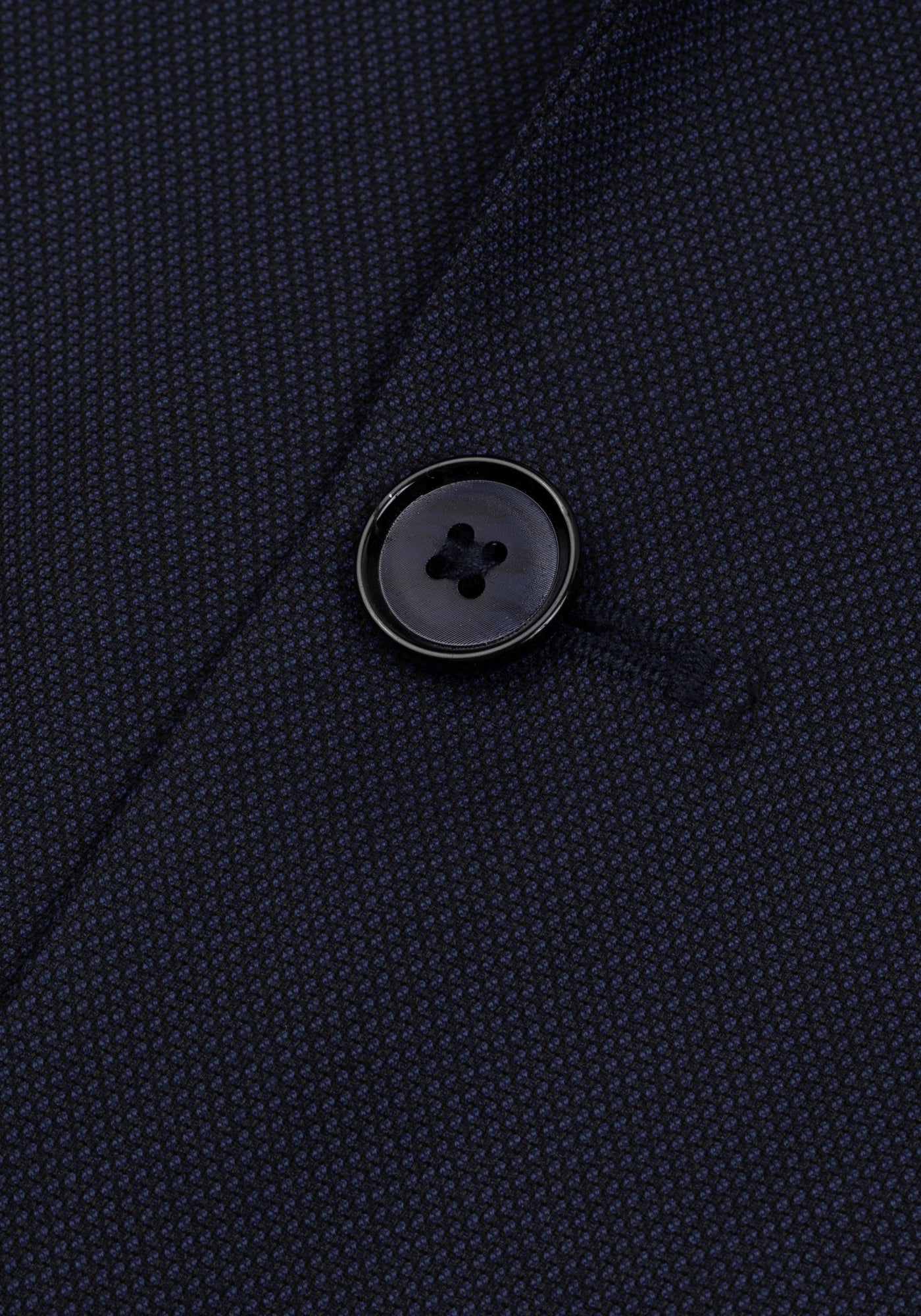 Steel Navy Dotted Suit
