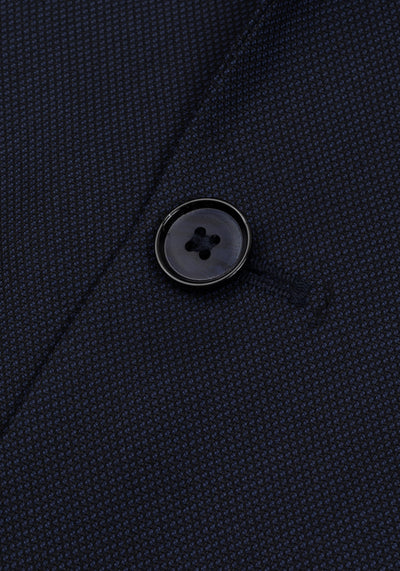 Steel Navy Dotted Suit