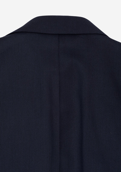 Steel Navy Dotted Suit
