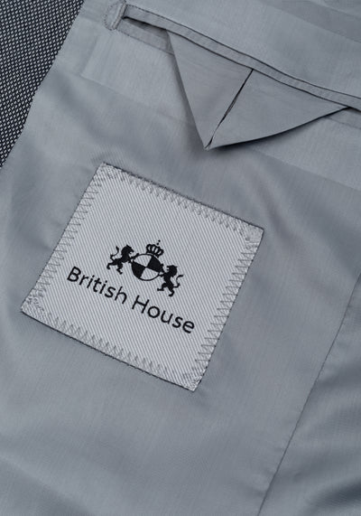 Shale Grey Dotted Suit