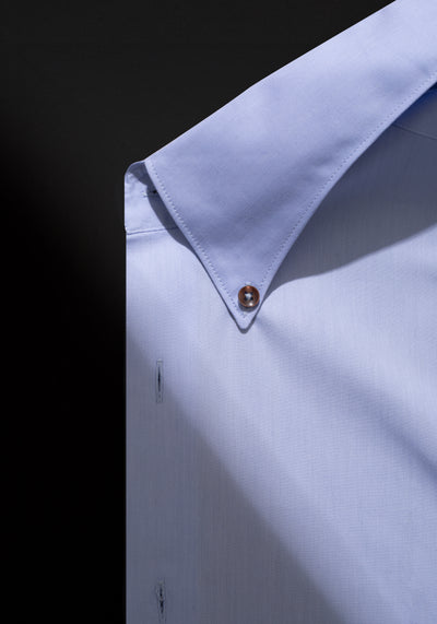 Moonlit Blue Fine Twill Shirt