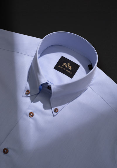 Moonlit Blue Fine Twill Shirt