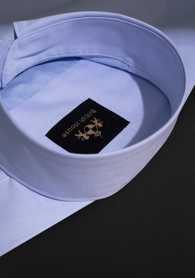 Moonlit Blue Fine Twill Shirt