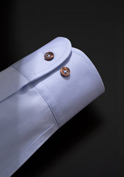 Moonlit Blue Fine Twill Shirt