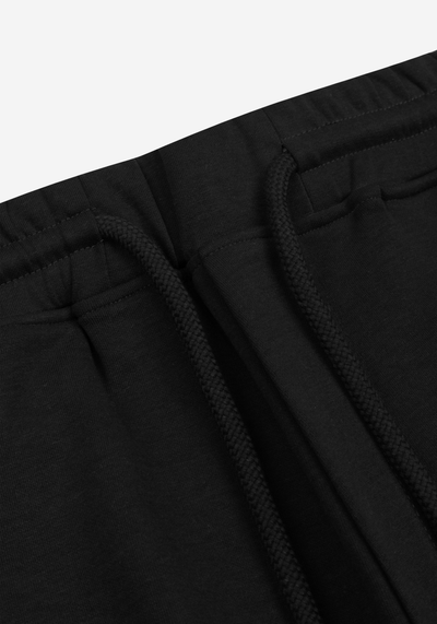 Dim Black Cotton Short