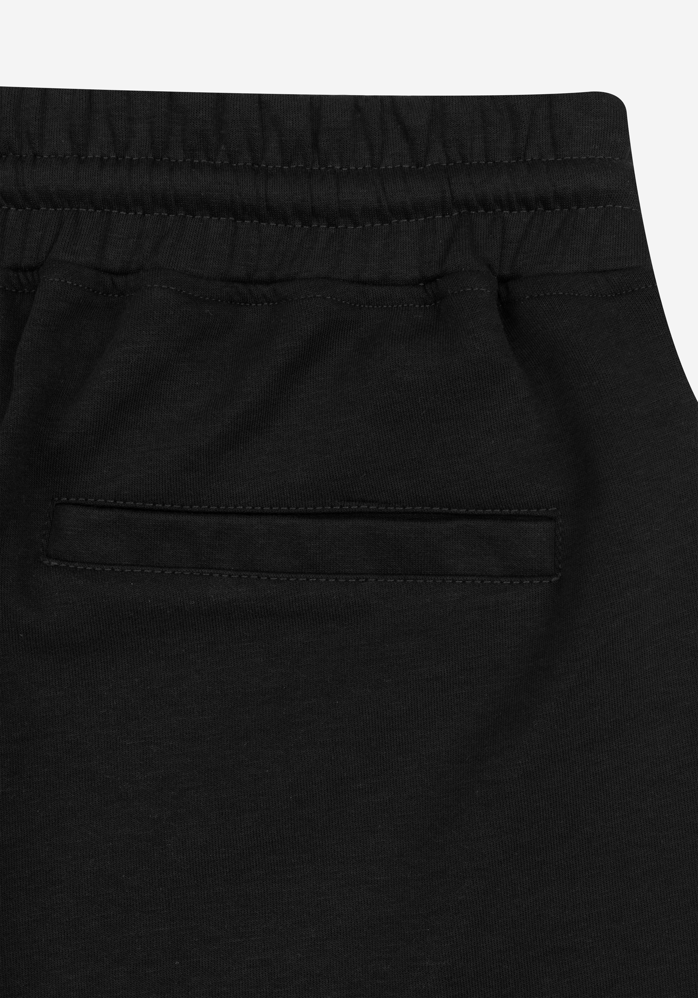 Dim Black Cotton Short