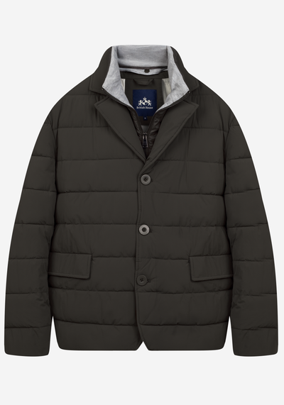Fossil Olive Padded Polyamide Jacket