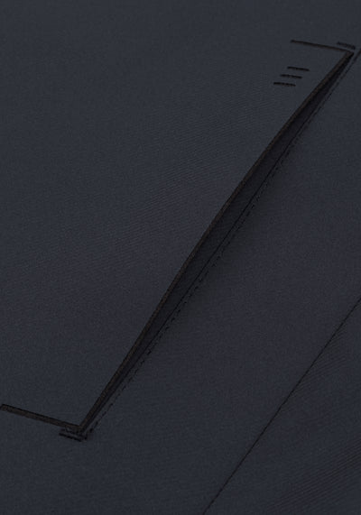 Anthracite Grey Block-Tech Jacket