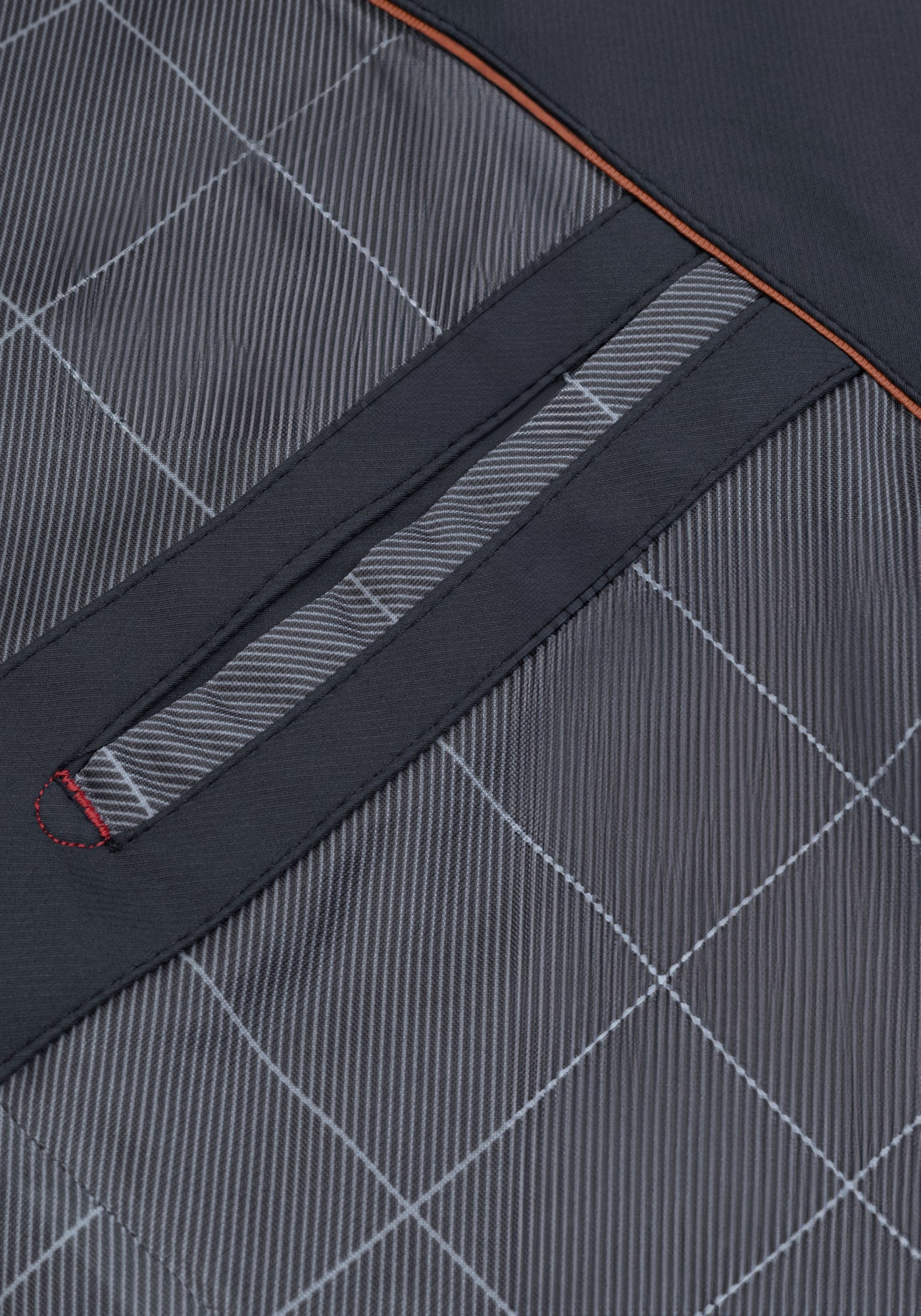 Anthracite Grey Block-Tech Jacket