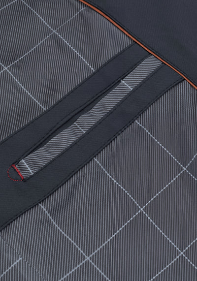 Anthracite Grey Block-Tech Jacket