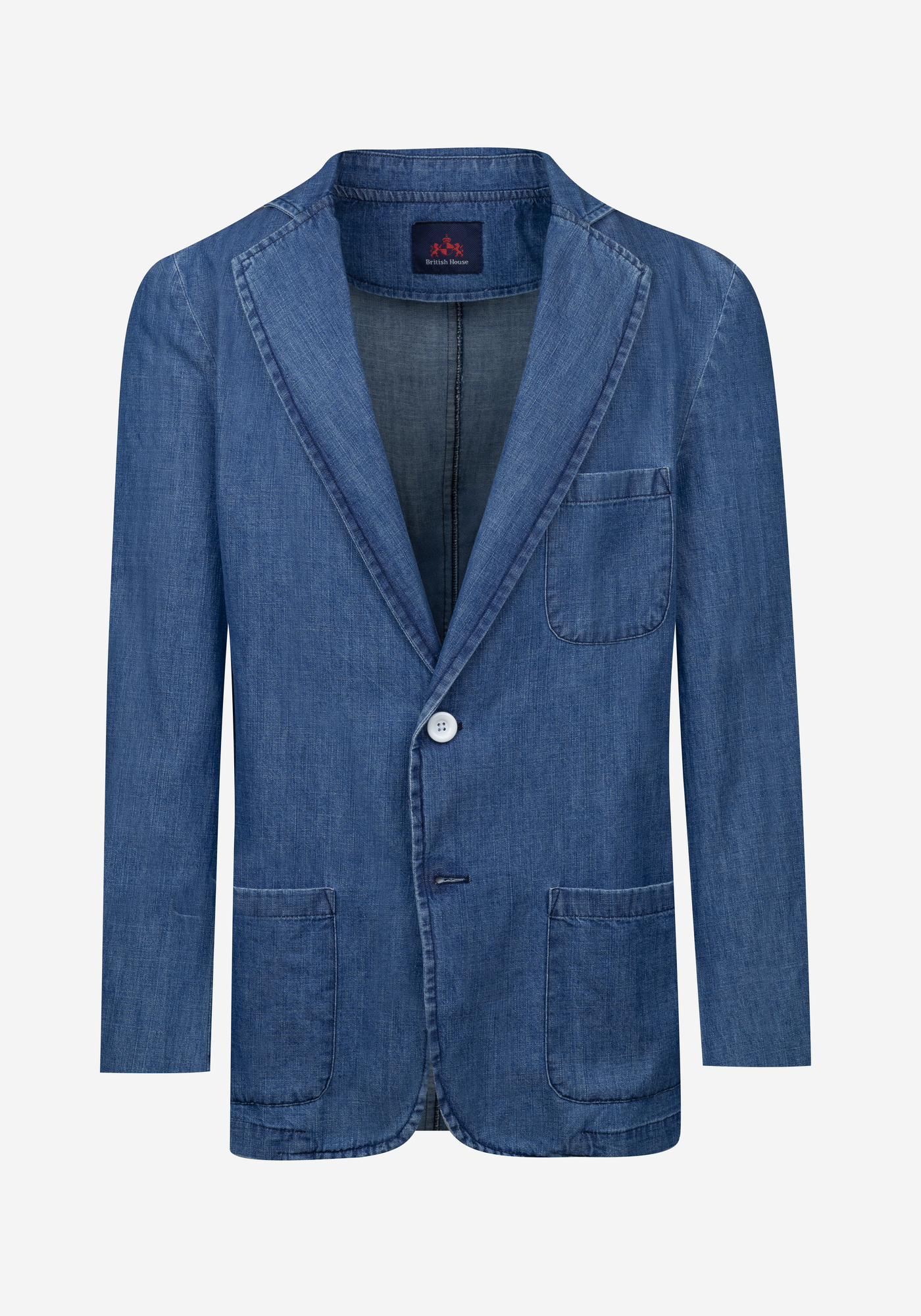 Imperial Blue Denim Blazer