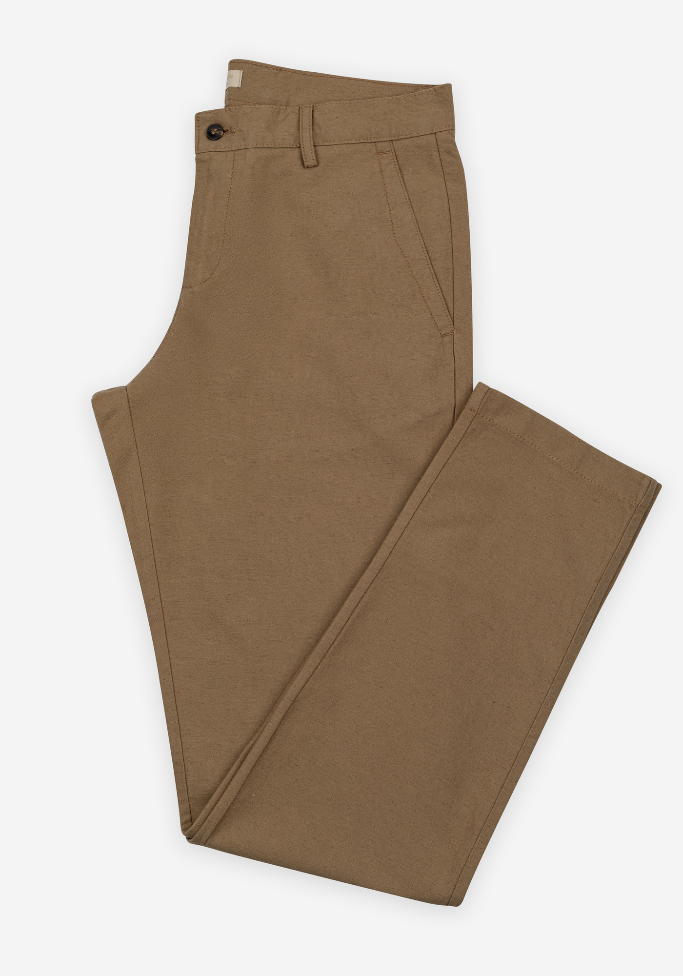 Cocoa Brown Soléa Linen Pants