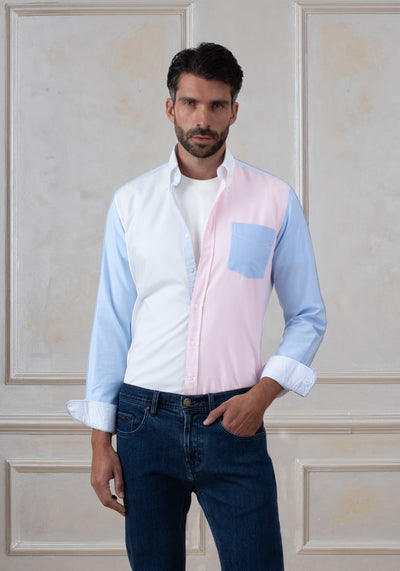 Bloom Tri-Tone Oxford Shirt