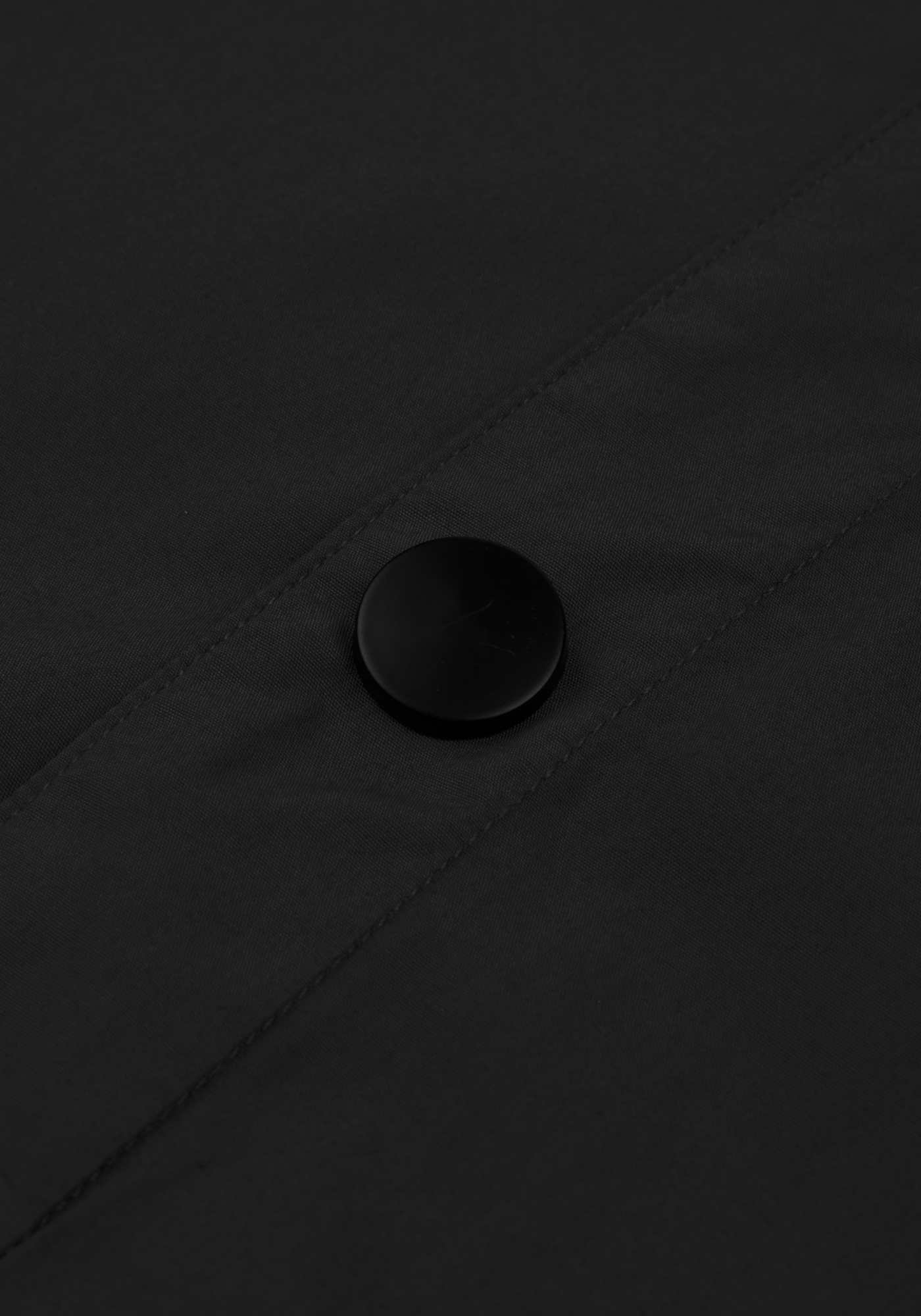 Matte Black Paper Touch Overshirt