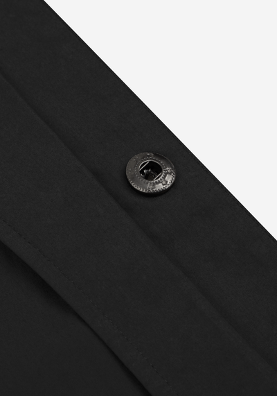 Matte Black Paper Touch Overshirt